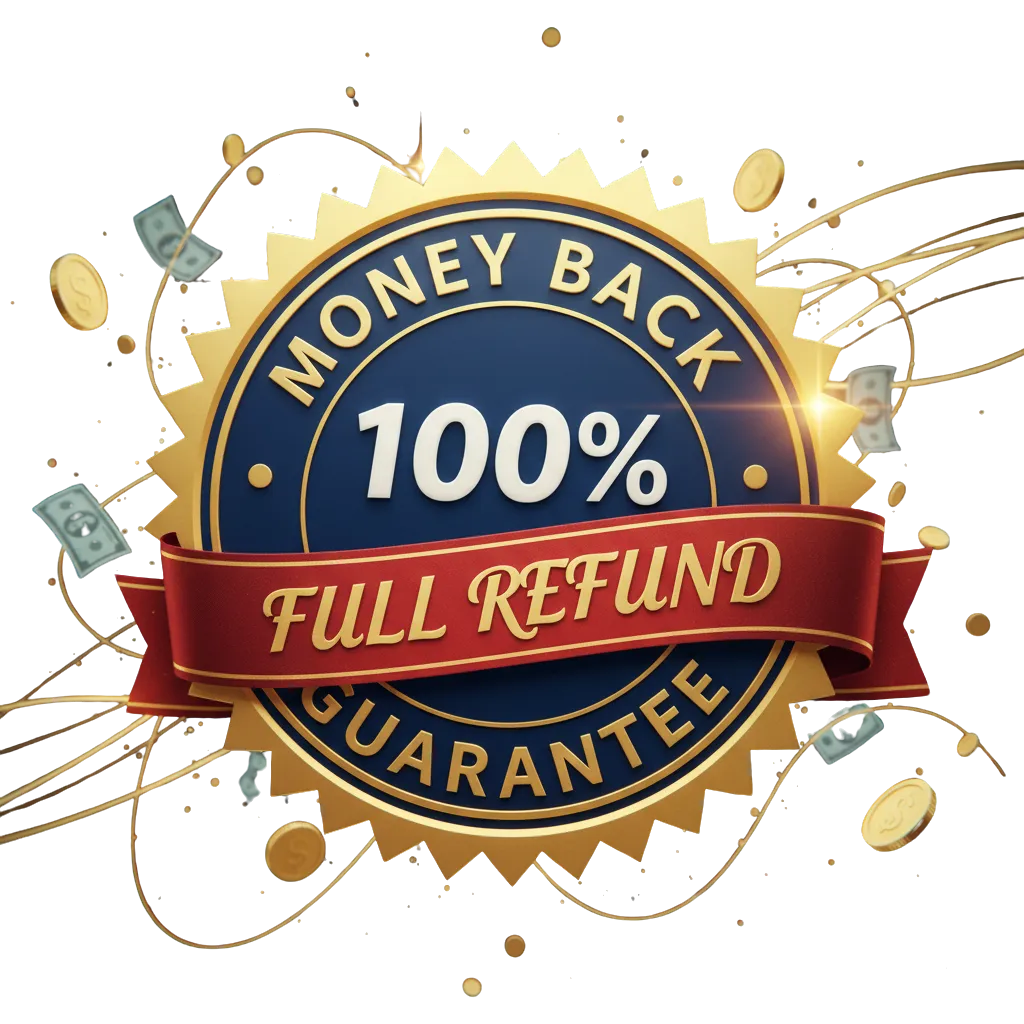 100% Money-Back Guarantee